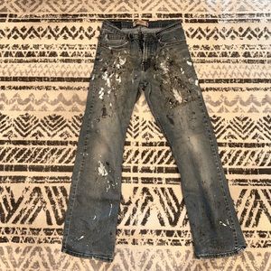 Distressed Vintage Wrangler Jeans